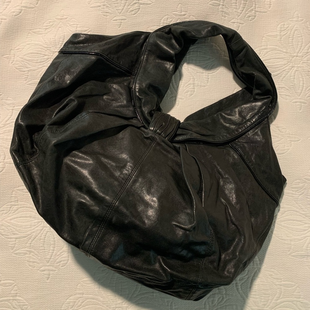 Kooba Black Big Hobo Bag with Dustbag